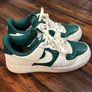 Green Custom Air Forces